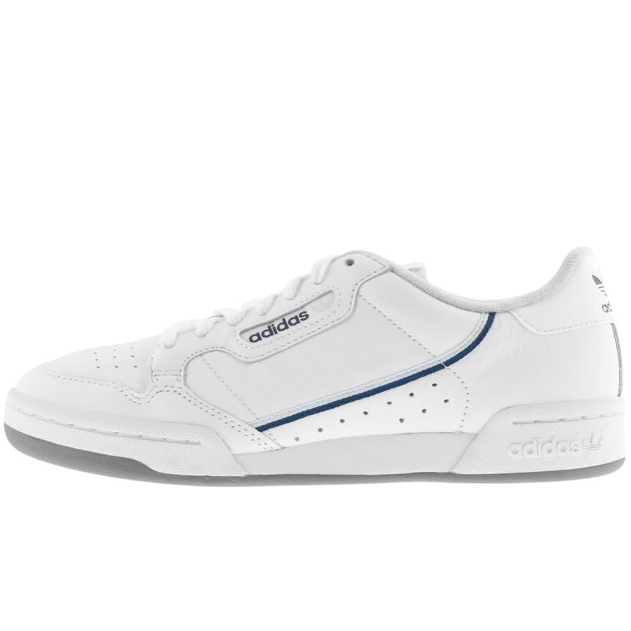 Alternative Image for ProductAdidas Originals Continental 80 Trainers White1